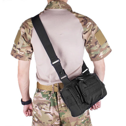Men's Tactical Waist Fanny Pack: Military Waterproof Cross-body Shoulder Sling Bag - Ideal for Hiking, Outdoor Climbing, Fishing, Camping