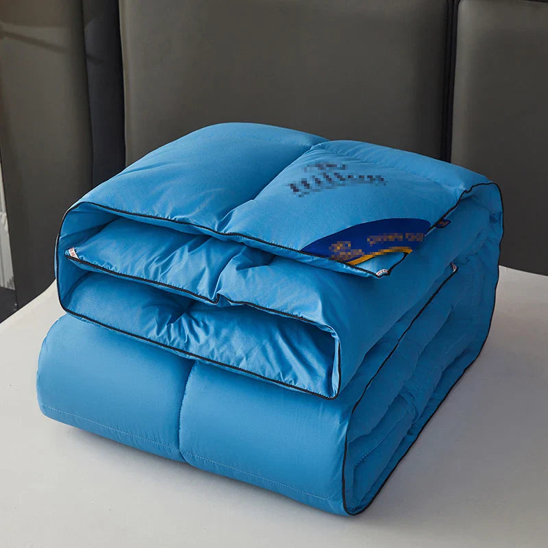 Hotel White Goose Down Duvet – 95% Fill, All-Season Quilt for Summer, Spring, Autumn & Winter
