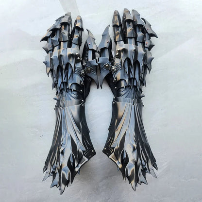 3D Printed Dragon Cosplay Gloves - Customizable Silk PLA Prop Gloves for Boys