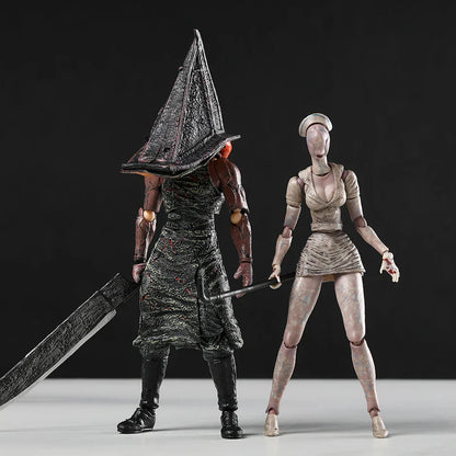 Figma Silent Hill 2 SP-055 Red Pyramid & SP-061 Bubble Head Nurse PVC Action Figures – Collectible Toy Models