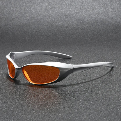 Y2K Sports Sunglasses - Trendy Cycling & Street Photography Shades for Men and Women