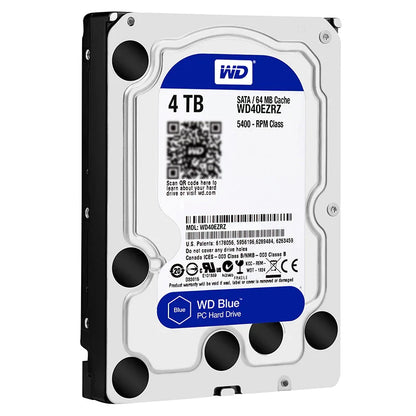 Western Digital WD Blue 4TB/6TB/3TB/2TB 3.5" SATA III Hard Drive – Desktop & Monitoring Storage Solution
