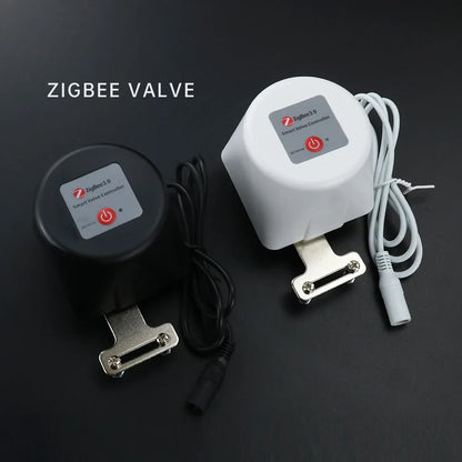 Tuya Zigbee Smart Gas & Water Valve Controller – WiFi Irrigation Timer Compatible with Alexa, Google Assistant, SmartLife
