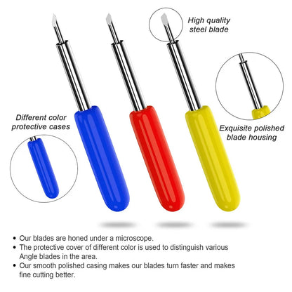 Replacement Plotter Blades for Roland & Cricut – 30°/45°/60° Cutter Blades for Power Tools