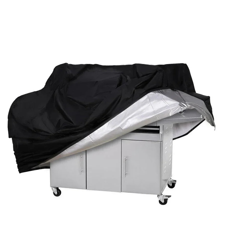 Premium BBQ Grill Cover - Heavy Duty, Waterproof, Anti-Dust Protection for Round and Rectangle Grills - Outdoor Barbecue Accessories