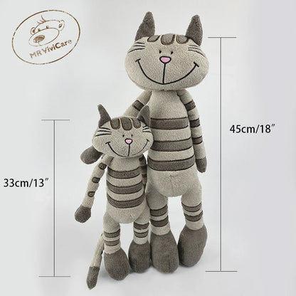 MR ViviCare Cat Plush Toy – Small Soft Stuffed Animal for Kids, Cute Simulation Plush, Birthday Gift & Photo Prop for Girls