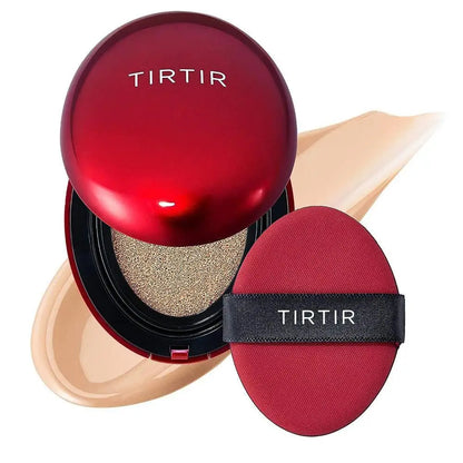 TIRTIR Cushion Foundation – High Coverage Compact Makeup, Original Korean Beauty Covering Cushion
