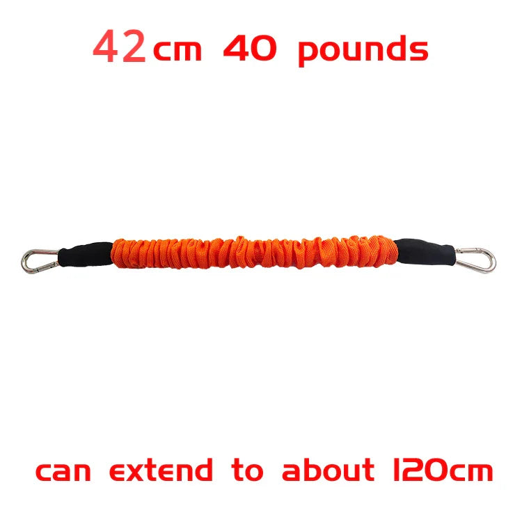 Thickened Latex Resistance Bands — 30/42/65/80cm Pull Rope for Gym, Fitness Training & Taekwondo (Customizable)