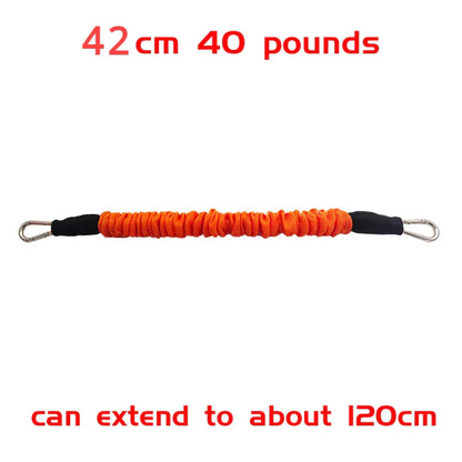 Thickened Latex Resistance Bands — 30/42/65/80cm Pull Rope for Gym, Fitness Training & Taekwondo (Customizable)