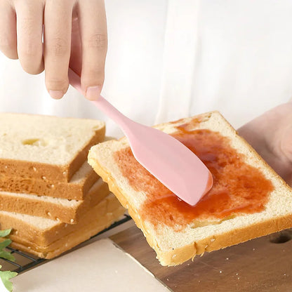 Silicone Cream & Butter Spatula – Heat Resistant Non-Stick Kitchen Baking Tool for DIY Cake Decorating and Mixing