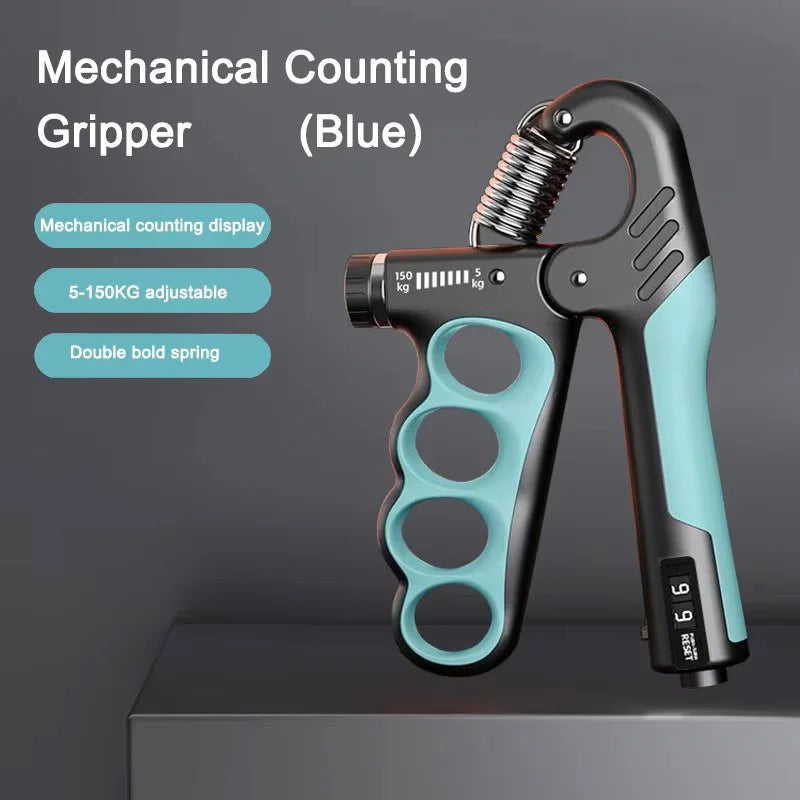 Adjustable Hand Grip Strengthener - 5-150KG Wrist Expander for Gym Training, Muscle Recovery & Hand Exercise Fitness