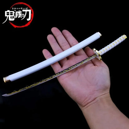 25cm Demon Slayer Katana – Kimetsu No Yaiba Real-Size Samurai Sword Anime Cosplay Prop & Home Decor