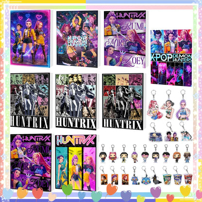 Kpop Demon Hunters Advent Calendar Blind Box — Rumi, Mira, Zoey, Tiger — 24-Day Christmas Countdown Gift