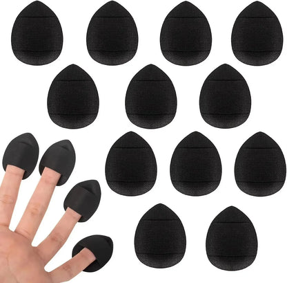 5/10PCS Mini Finger Puff Sponges – Small Air Cushion Makeup Applicators for Foundation & BB Cream