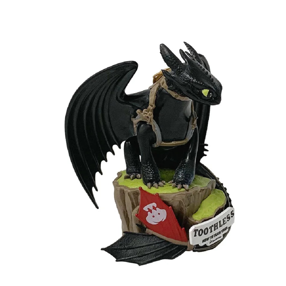 How to Train Your Dragon Night Fury Toothless Figure – Anime PVC Collectible Toy