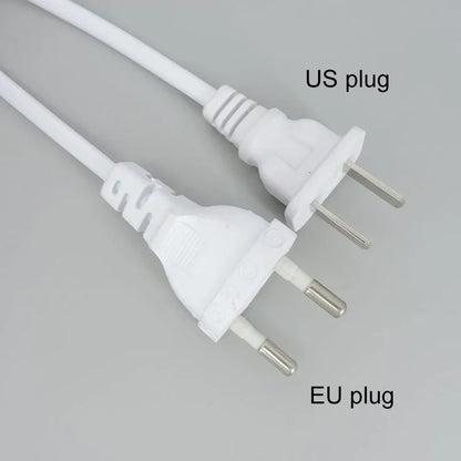 2/3 Pin AC Switch Cable – ON/OFF Power Extension Wire for T5/T8 LED Tube Lighting with EU/US Plug Connector