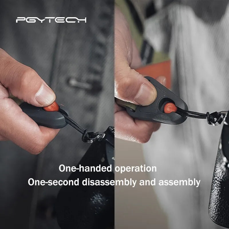 PGYTECH Quick Connectors Slim Set — Quick Beads 2.0 for Original Camera Strap