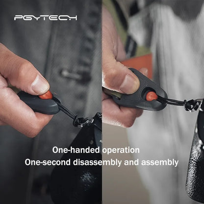 PGYTECH Quick Connectors Slim Set — Quick Beads 2.0 for Original Camera Strap