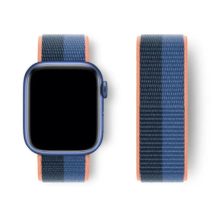 Sport Loop Strap for Apple Watch Band 40mm–49mm – Compatible with Series 3–10, SE & Ultra Adjustable Bracelet
