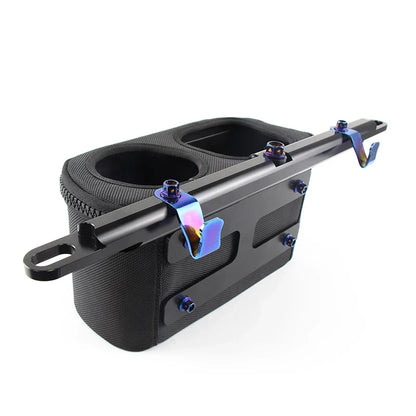 Yamaha NMAX/XMAX/TMAX Motorcycle Handlebar Cup Holder — Water Bottle Cage & Storage Bag for Scooters