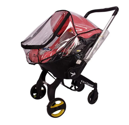 4-in-1 Baby Stroller Safety Seat — Multifunctional Children’s Stroller with Rain & Windproof Cover