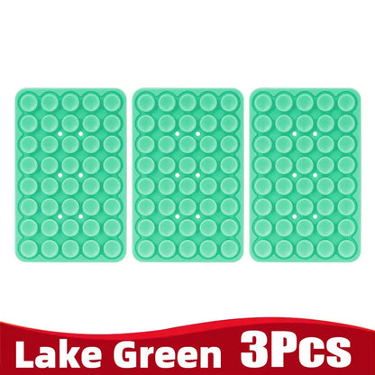 Silicone Suction Cup Phone Holder – Double-Sided, Anti-Slip Mobile Mount, Detachable Rubber Pad for Smartphones