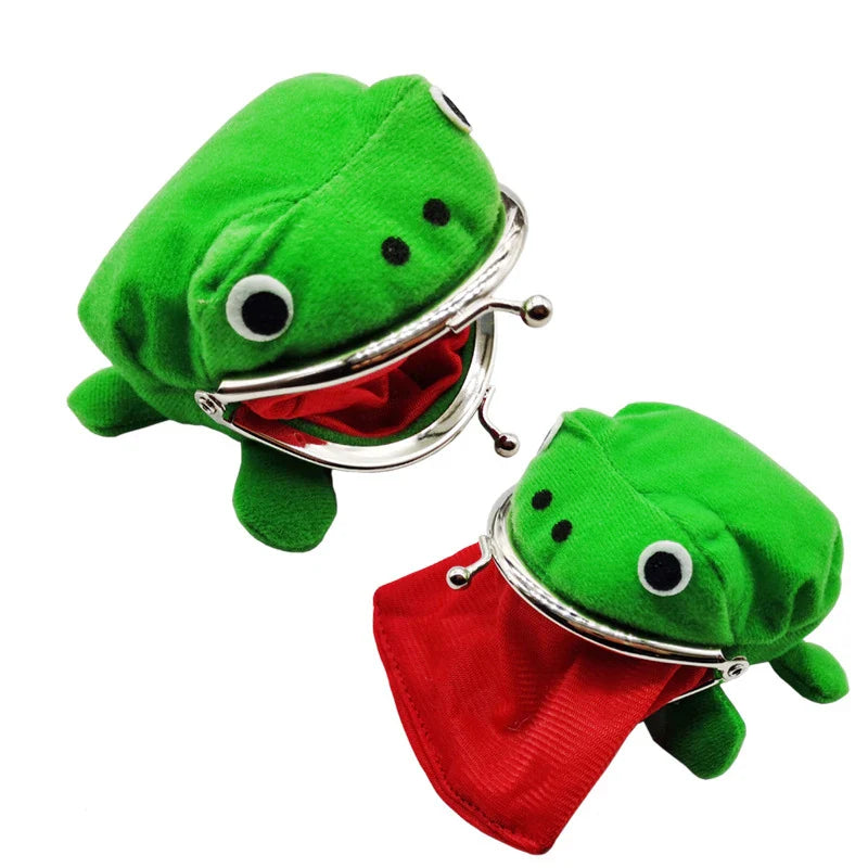 Cute Japanese Anime Frog Wallet - Ninja Cosplay Coin Purse & Small Bag Holder