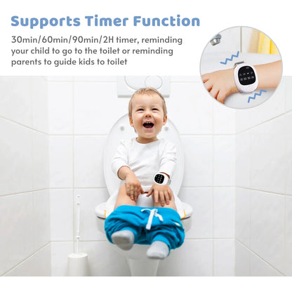 40M Wireless Bedwetting Alarm with Wristband - Enuresis Sensor for Kids & Adults, Potty Training & Elder Care