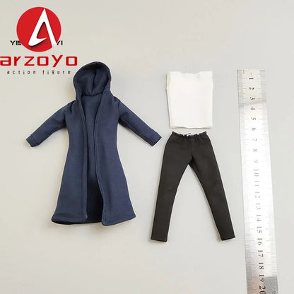 1/12 Scale Male Windbreaker Outfit – Coat, Vest & Pants Accessory for 6” VB002/VB003 Action Figures