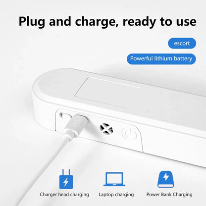 Remote Magnetic Desk Lamp – USB Rechargeable LED Table Light with Stepless Dimming for Reading & Study