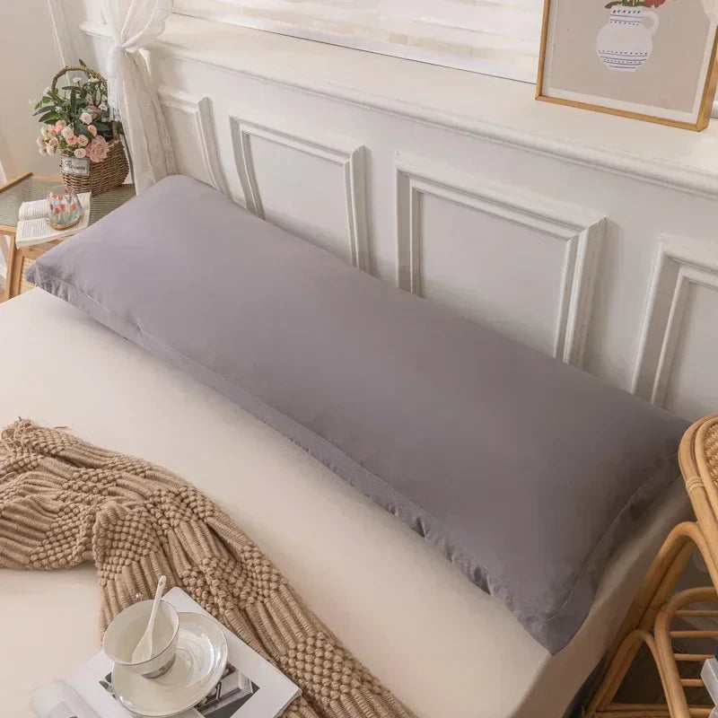 Skin-Friendly Couple Pillowcase – Cozy Polyester Hugging Pillow Cover, Large 120/150/180cm