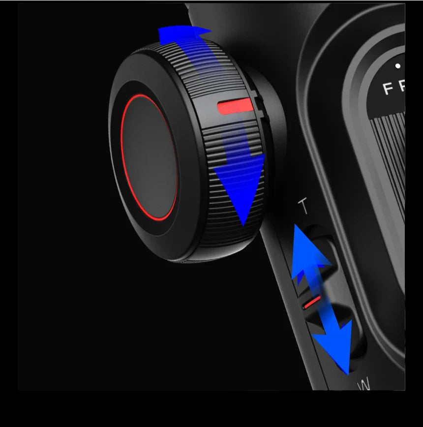 AOCHUAN 3-Axis Handheld Gimbal — Smartphone Stabilizer with Fill Light for iPhone & Android