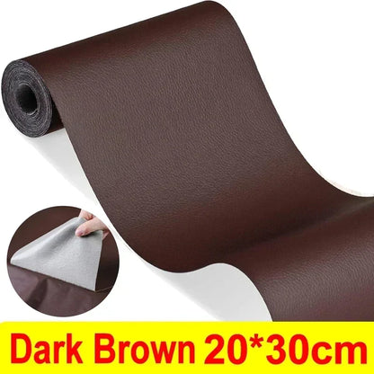 Self-Adhesive Leather Repair Tape - Cuttable Patch for Sofas, Furniture & Car Seats