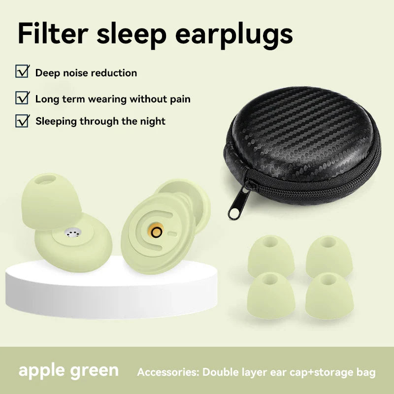 Soft Reusable Noise Reduction Earplugs – Hearing Protection for Concerts, Travel, Work & Sleep