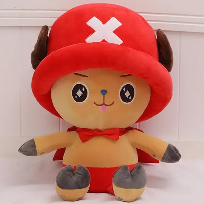 35-70cm One Piece Tony Tony Chopper Plush Doll – Soft Anime Figure, Bedroom Decoration, Sleeping Pillow & Kids Xmas Gift Toy