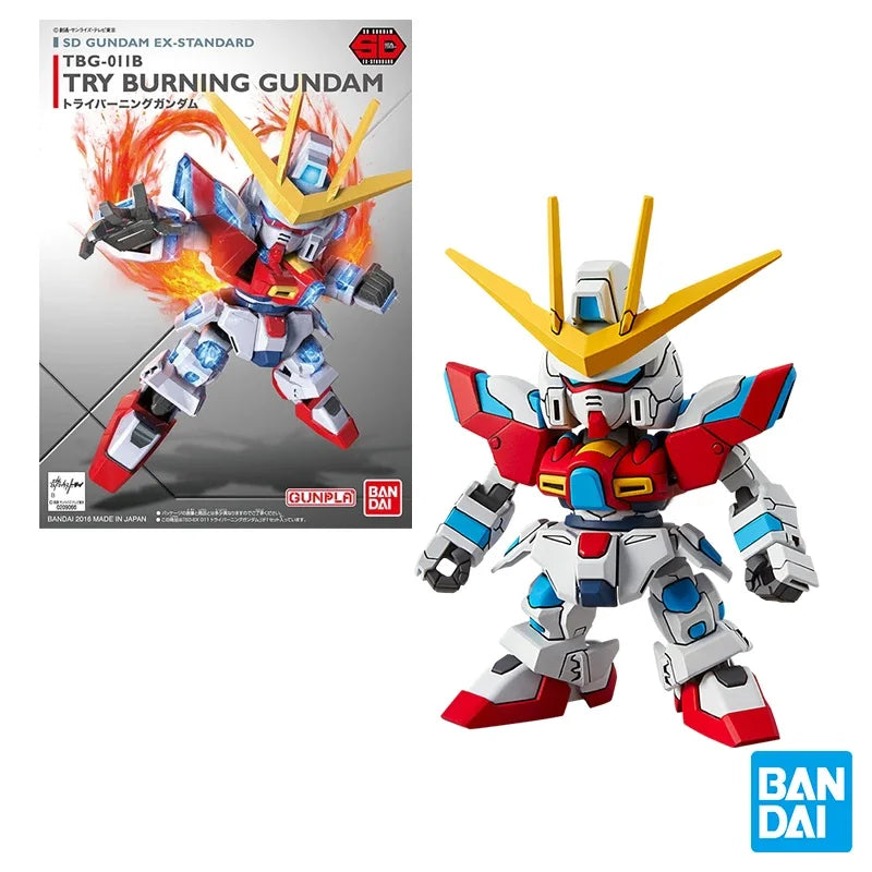 Bandai Gundam SDEX Action Figure – RX-78-2, Aile Strike, Exia, Unicorn, Astray Red Frame & Barbatos Model Kit