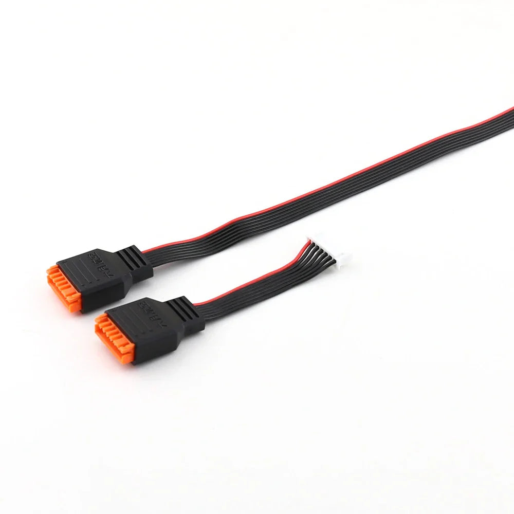 2PCS Charger Extension Cable for 2-6S Lithium Batteries - Balanced Head for HOTA D6Pro, ISDT Q6 M8 M6