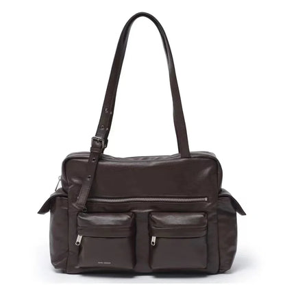 SAMO ONDOH Korean Medium Motorbike Crossbody Bag – Same Style as Song Yuqi