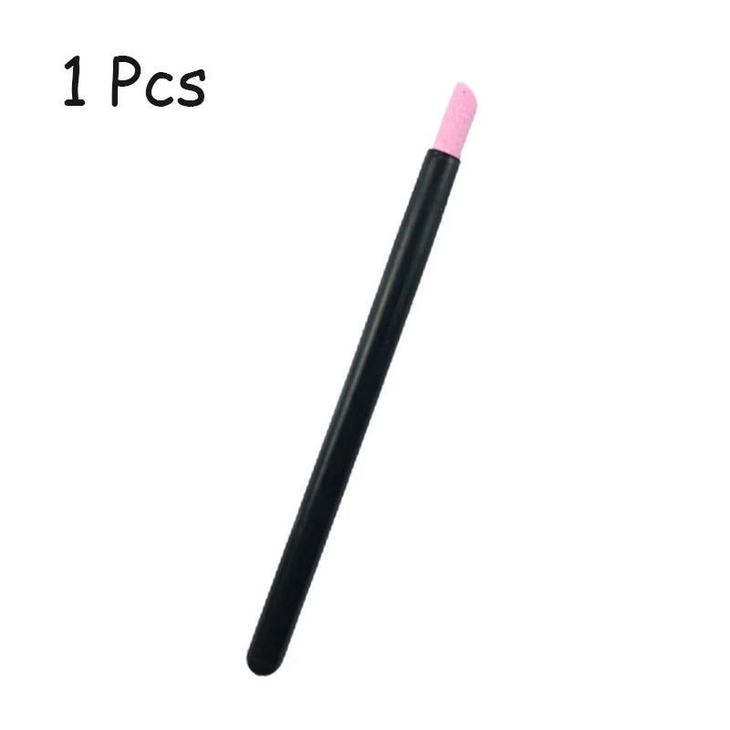 1/5Pcs Nail Art Quartz Grinding Pen - Cuticle Remover Tool for Gel Polish Manicure & Nail Care