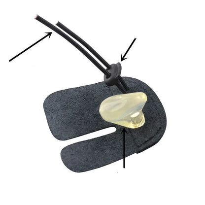 Archery Cowhide Leather Finger Tab – Protective Gear for Recurve Bow
