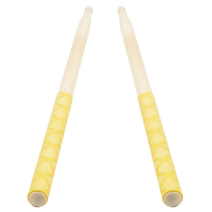 2Pcs Drumstick Grips – Anti-Slip Sweat-Absorbing Grip for 7A, 5A, 5B, 7B Drumsticks, 16.5cm Percussion Accessories