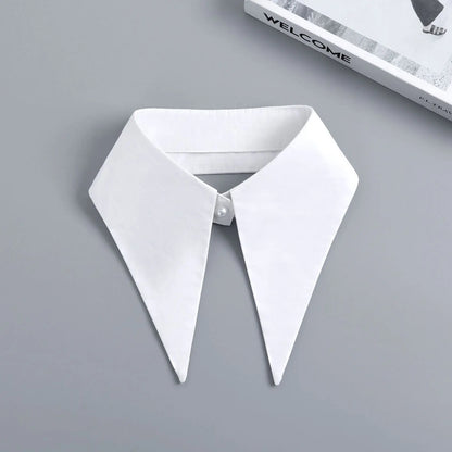 Hot-Selling Solid Color Fake Collar Decoration – Creative All-Match Fashion Detachable Shirt Collar Accessory for Stylish Look