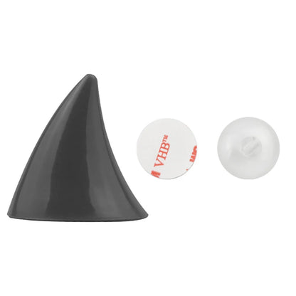 2PCS Motorcycle Helmet Cute Corner Rubber Horn Decoration - Motocross Full Face Off-Road Helmet Decor - Moto Car Accessories