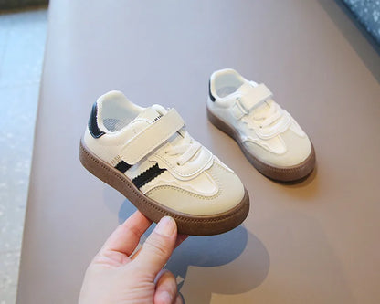 Kids Sport Training Sneakers – Spring Autumn Soft Sole Shoes for Boys & Girls, Casual Fashion Skate Shoes