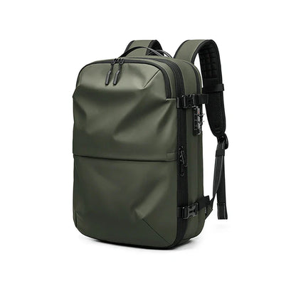 Men's Travel Backpack – Vacuum Compression, 17-Inch Laptop Backpack, Large Capacity Business & School Backpack, Expanded Hiking Bag