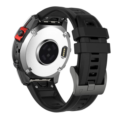 Silicone Watch Strap for Garmin Fenix 7X/7/7S/6/6X/5X/5S/3HR/945/935 – QuickFit 20/22/26mm Wrist Band