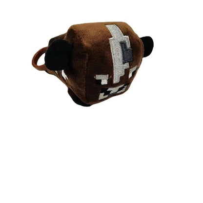30PCS Cute Animal Plush Keychains — 10cm Pig, Dog & Dragon Stuffed Doll Pendants for Kids Gifts