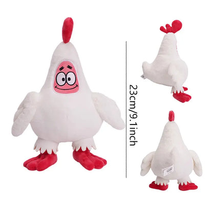 Anime Spongebob SquarePants Plush Toys – Patrick, Squidward, Mr. Krabs & Gary Stuffed Cartoon Toys, Birthday Gift for Kids