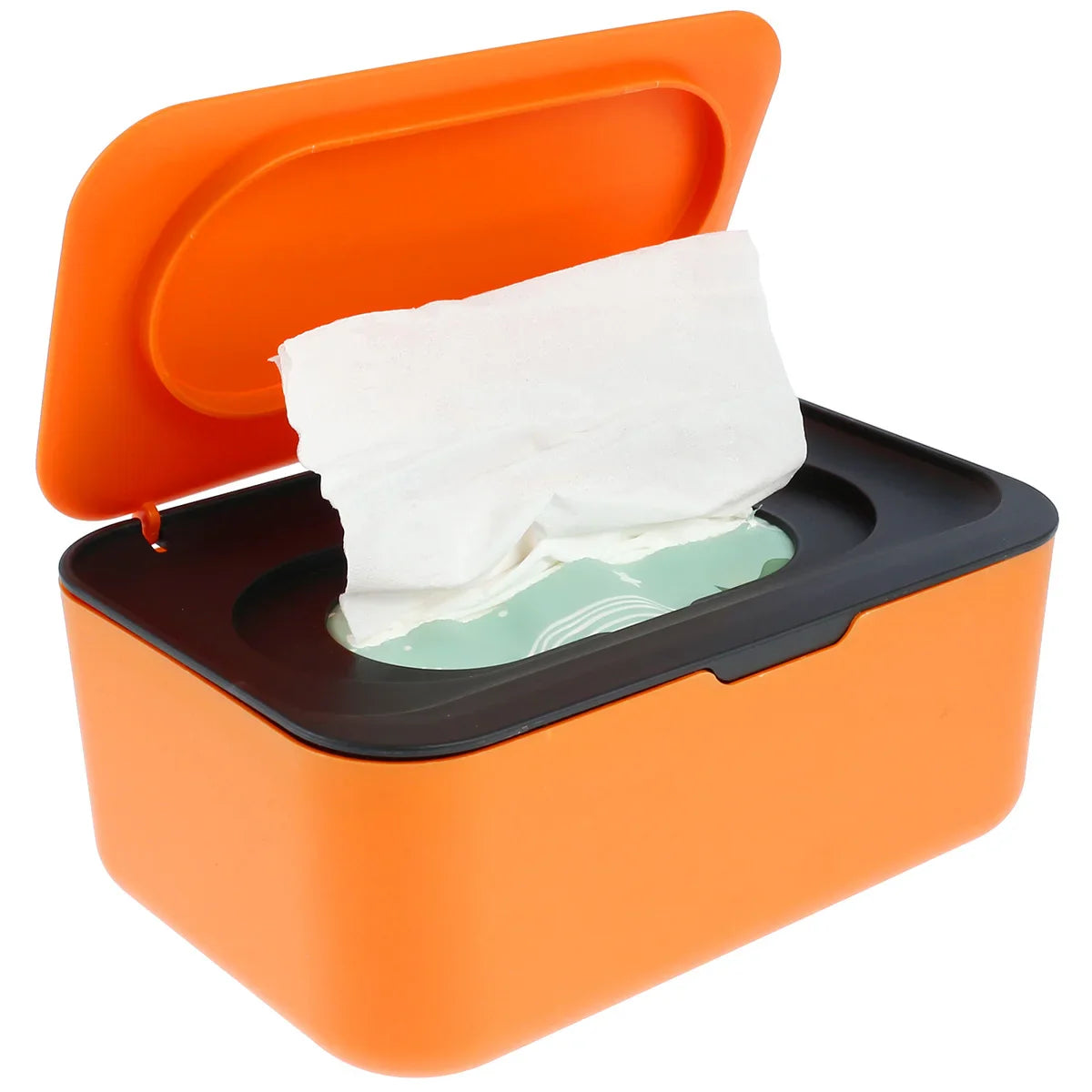 Portable Wet Tissue Box Dispenser with Lid – Dustproof Napkin & Tissue Holder for Baby, Car, and Home Use