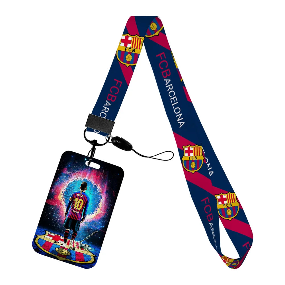 Spain Football Team Lanyard – ID Card Holder, Badge Case & Neck Strap Gift
